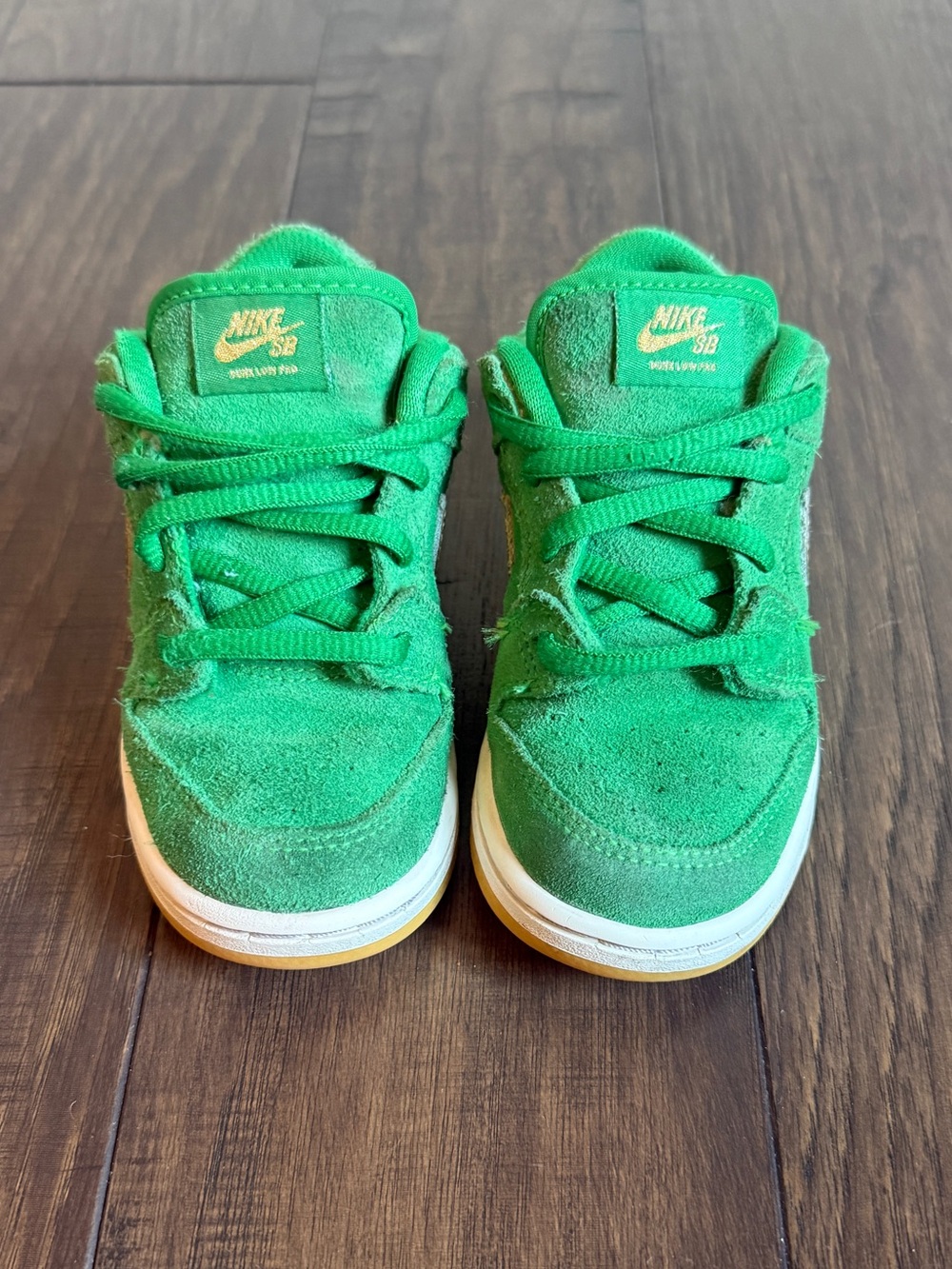 Nike Kids Dunk Low “Shamrock” Sneakers